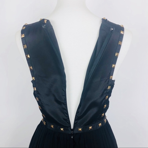 Diffuse - Black Cutout Side Mini Dress - Picture 5 of 7